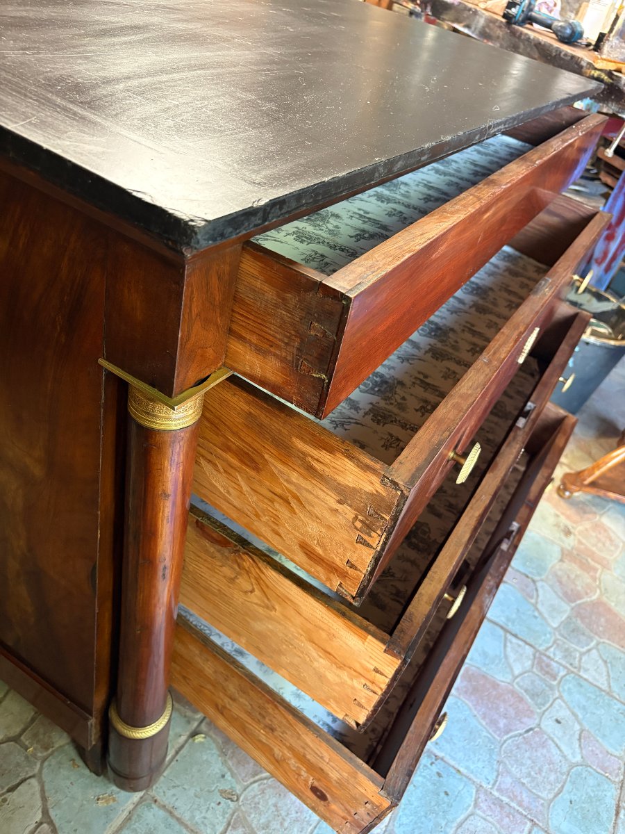 Late 18th-century Consulate-period Commode-photo-4