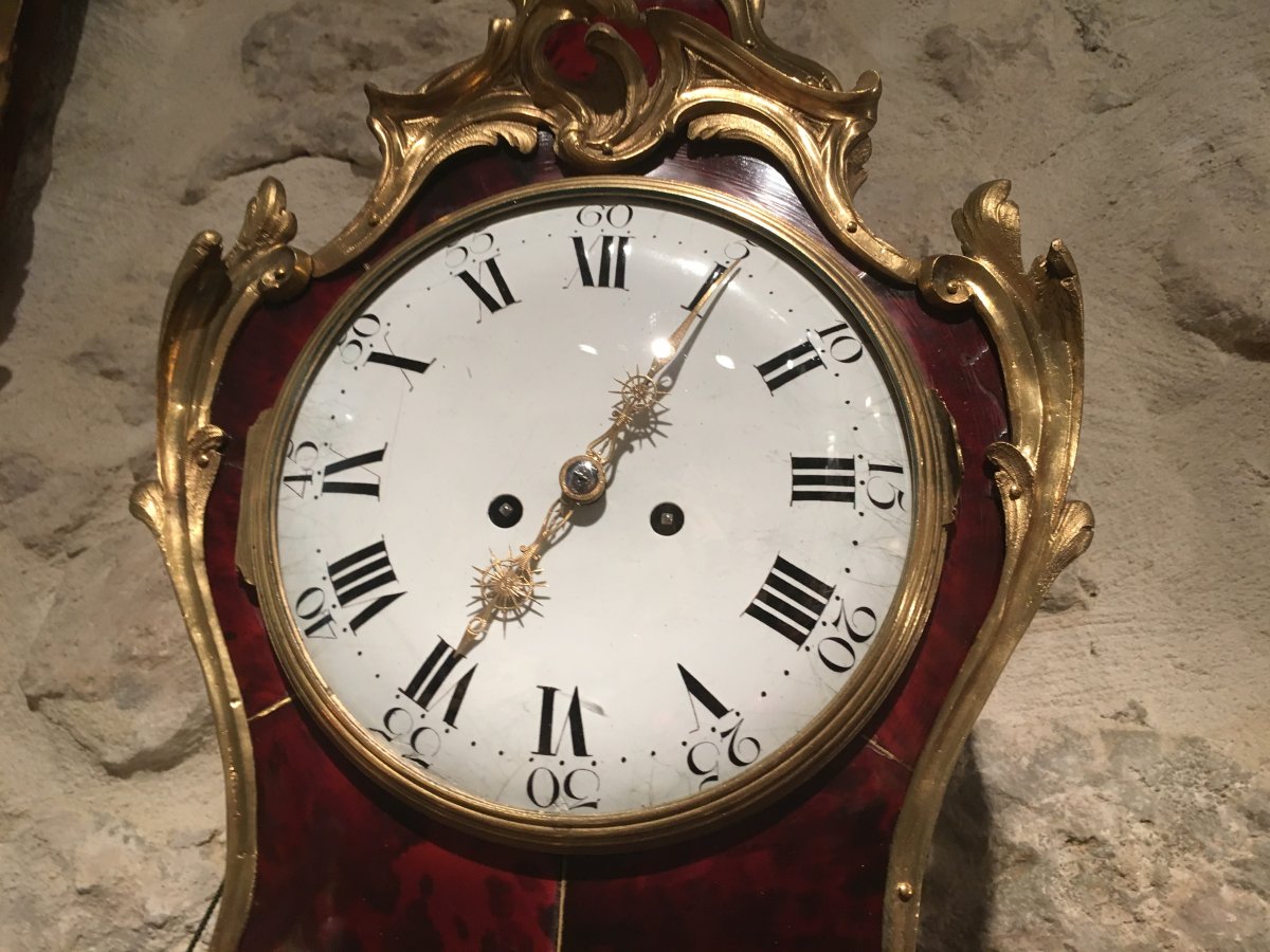 Bracket Clock, Epoch Louis XV-photo-2