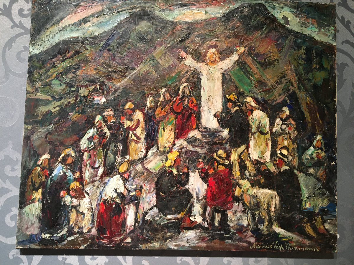 Hst De Maurice Vagh Weinmann « Le Golgotha »