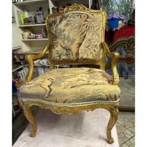 Fauteuil à la Reine 19ième siècle