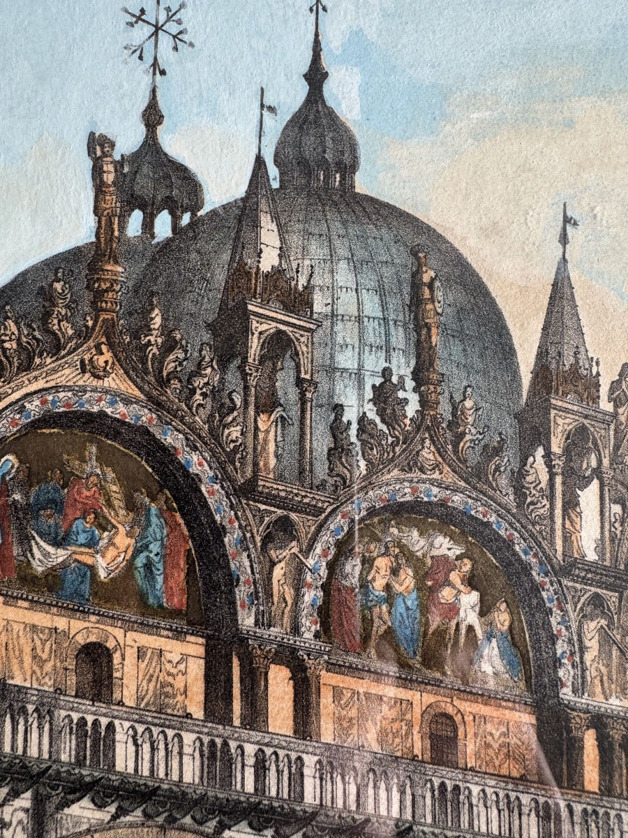 Venice - Enhanced Engraving - St. Mark's Square-photo-3