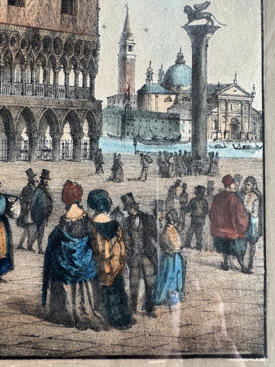 Venice - Enhanced Engraving - St. Mark's Square-photo-4