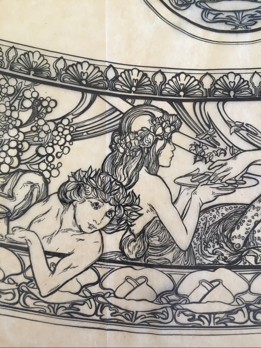 Mucha - Les Femmes et les Fleurs, vers 1903-photo-1