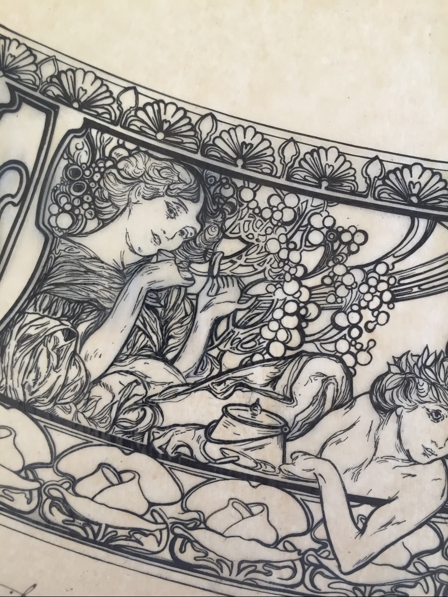Mucha - Les Femmes et les Fleurs, vers 1903-photo-2