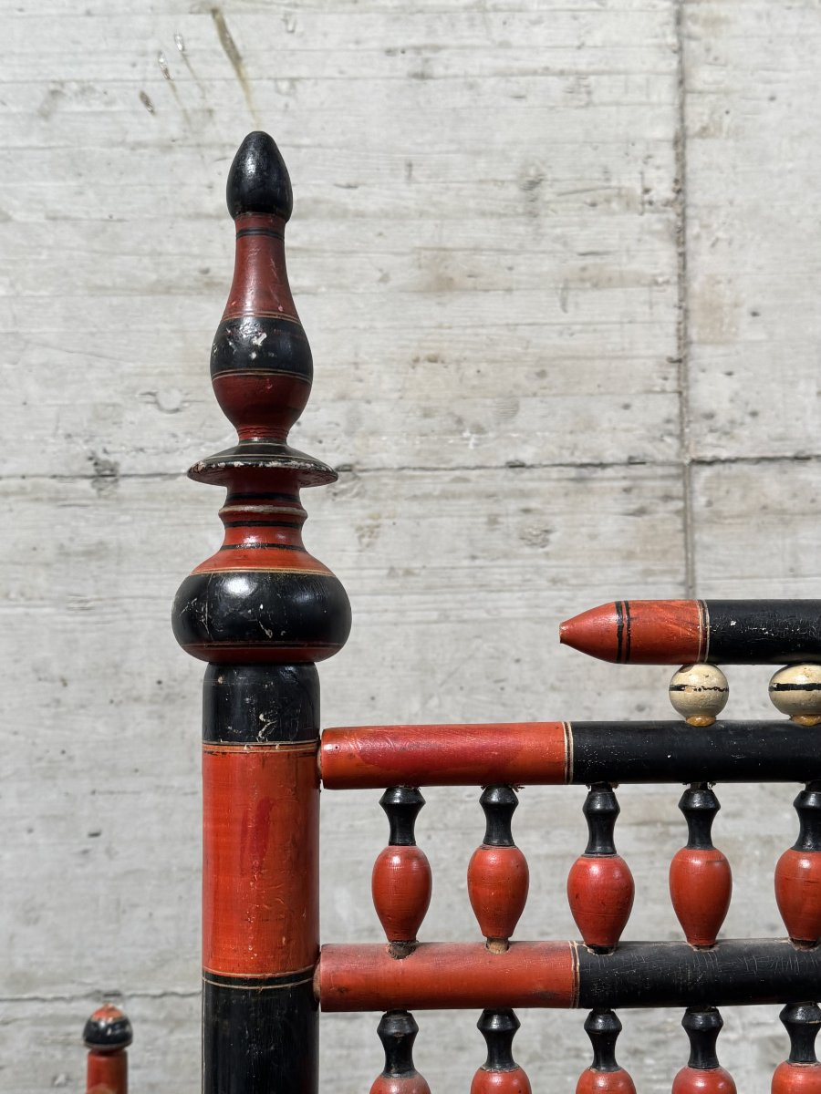 Rajasthan / aire punjabi – Très belle paire de fauteuils d’apparat, vers 1890–1910-photo-3