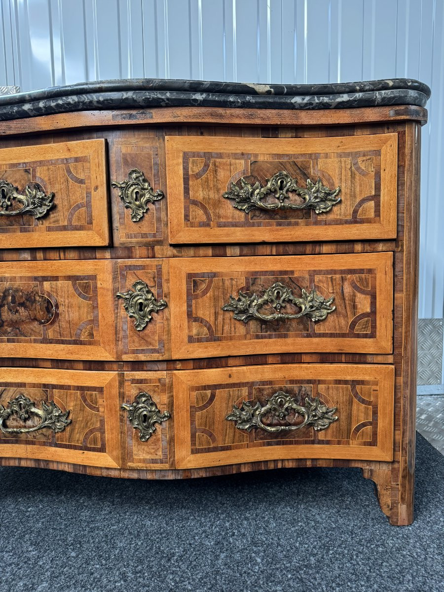 Commode époque Régence – XVIIIe siècle-photo-2