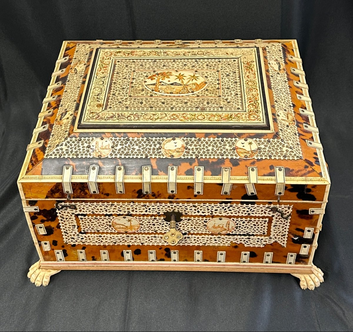 Anglo-indian Box, Vizagapatam, Early 20th Century