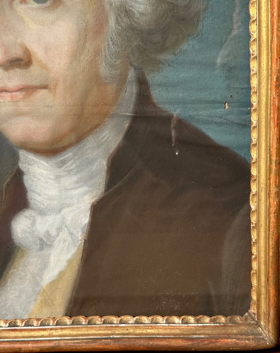 Portrait De George Washington, Pastel, XVIIIème Siècle -photo-1