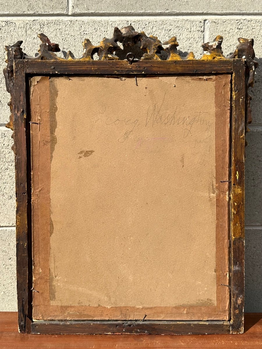 Portrait De George Washington, Pastel, XVIIIème Siècle -photo-6