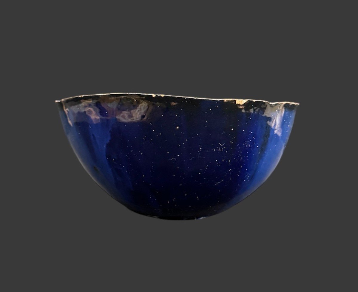 Fausto Melotti (1901 - 1986) Coupelle En Céramique Polychrome émaillée-photo-2