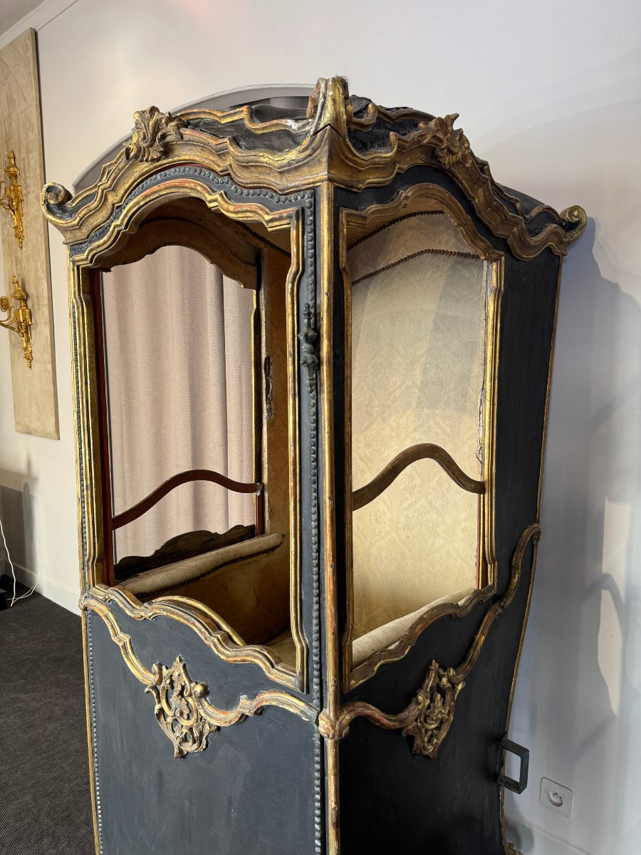 Sedan Chair, Italy 18th Century-photo-4