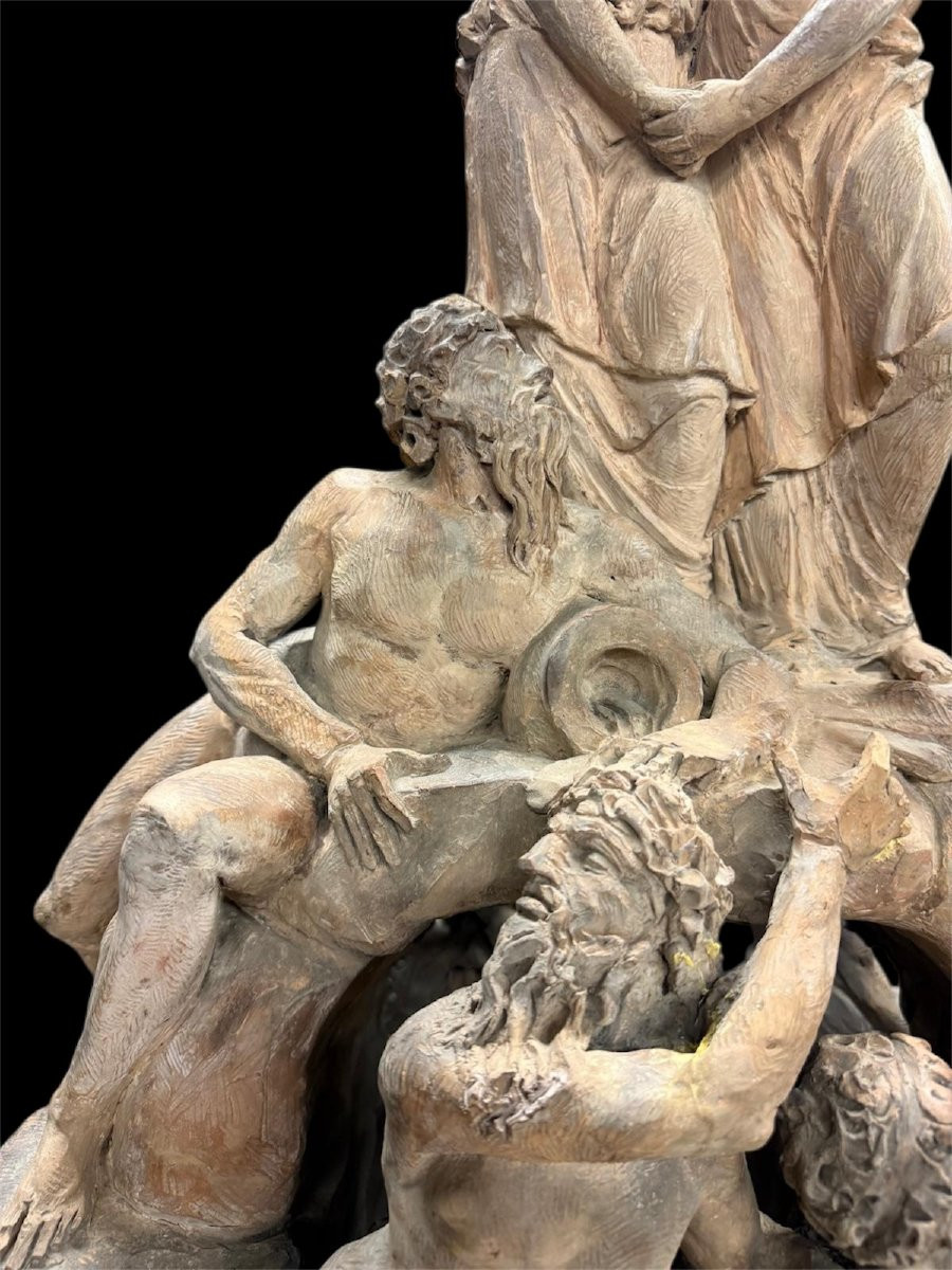 Large Terracotta Fountain Project - Late 18th-early 19th Century-photo-1