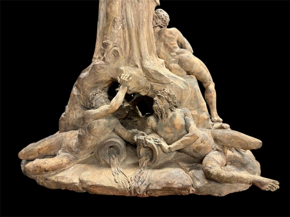 Large Terracotta Fountain Project - Late 18th-early 19th Century-photo-4