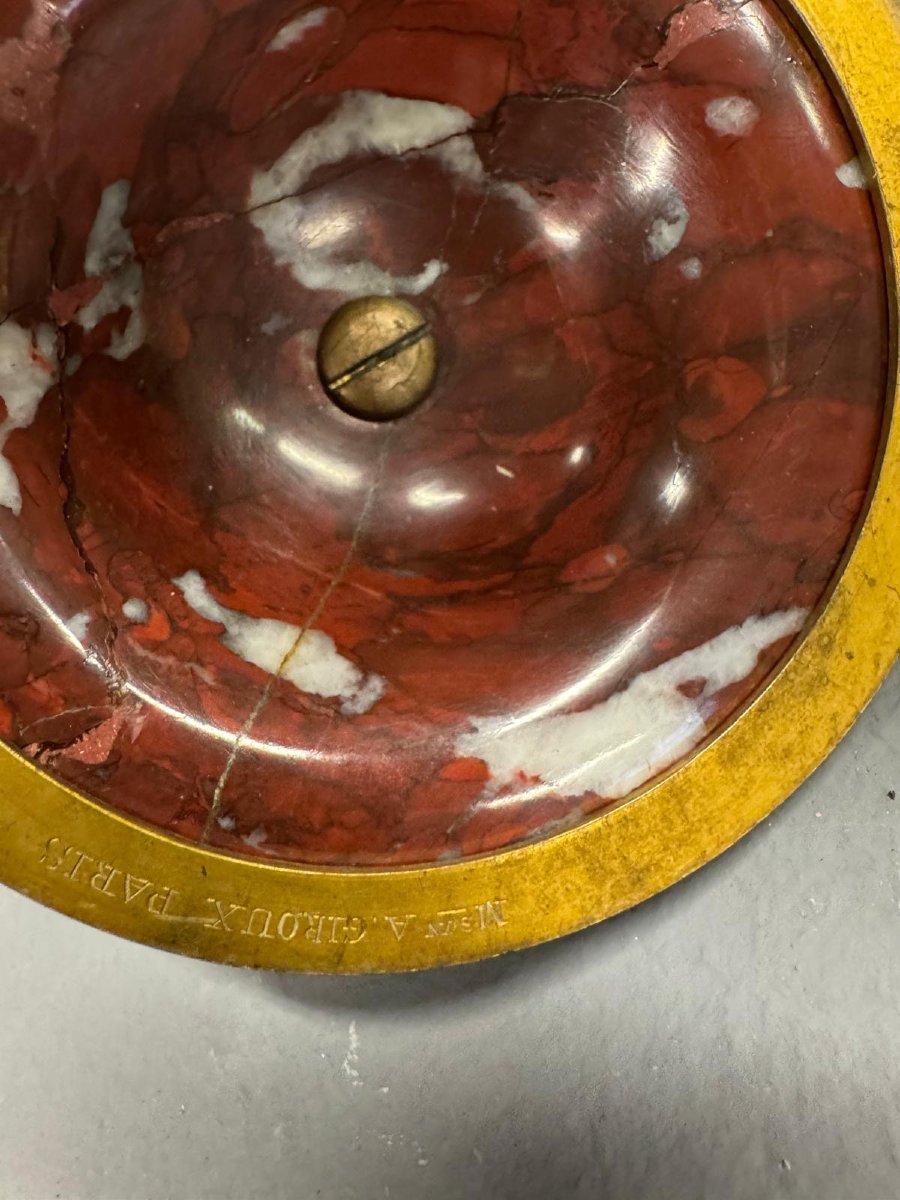 Paire de cassolettes estampillées "A. GIROUX PARIS", XIX° siècle-photo-3