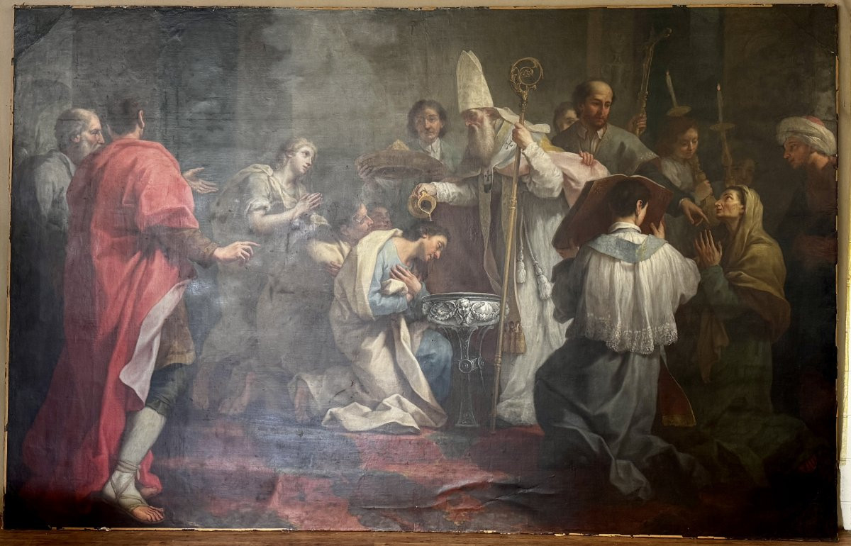 Pécheux Laurent (1729-1821) Att. To - -photo-2