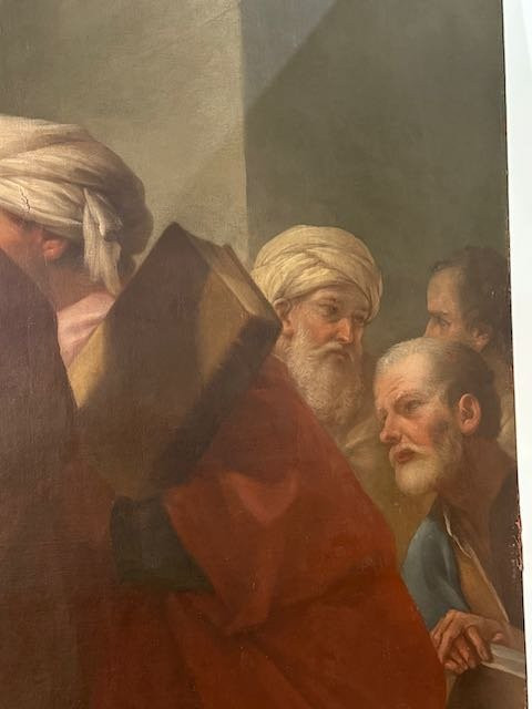 Saint Augustin combattant l'hérésie, école française de la seconde moitié du XVIIIe siècle-photo-1