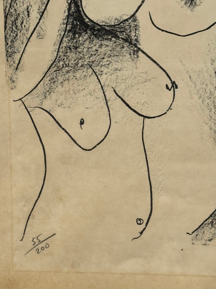 Pablo Picasso (1881–1973) -  "the Old King," Lithograph, 1959-photo-3