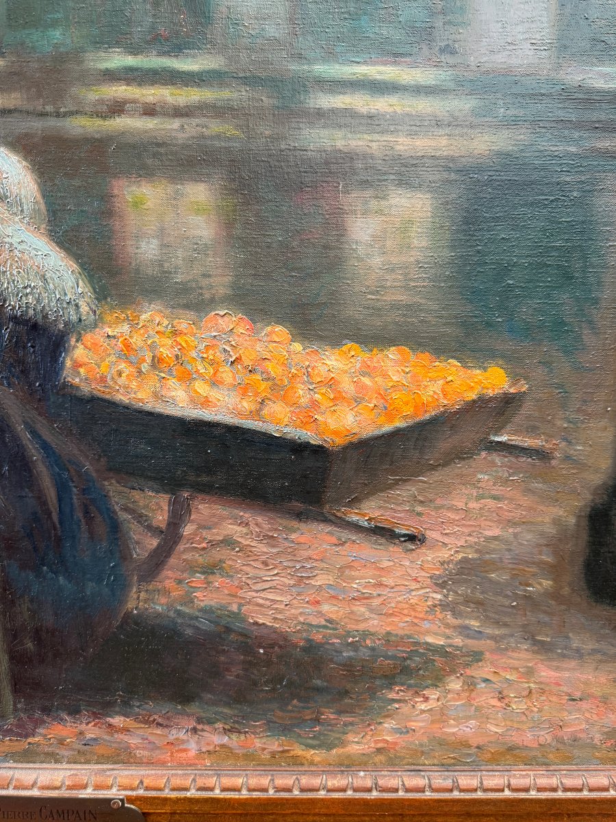 Pierre Campain (1893–1967) — Oil On Canvas, “while We Were Playing ‘werther,’” 1924-photo-6