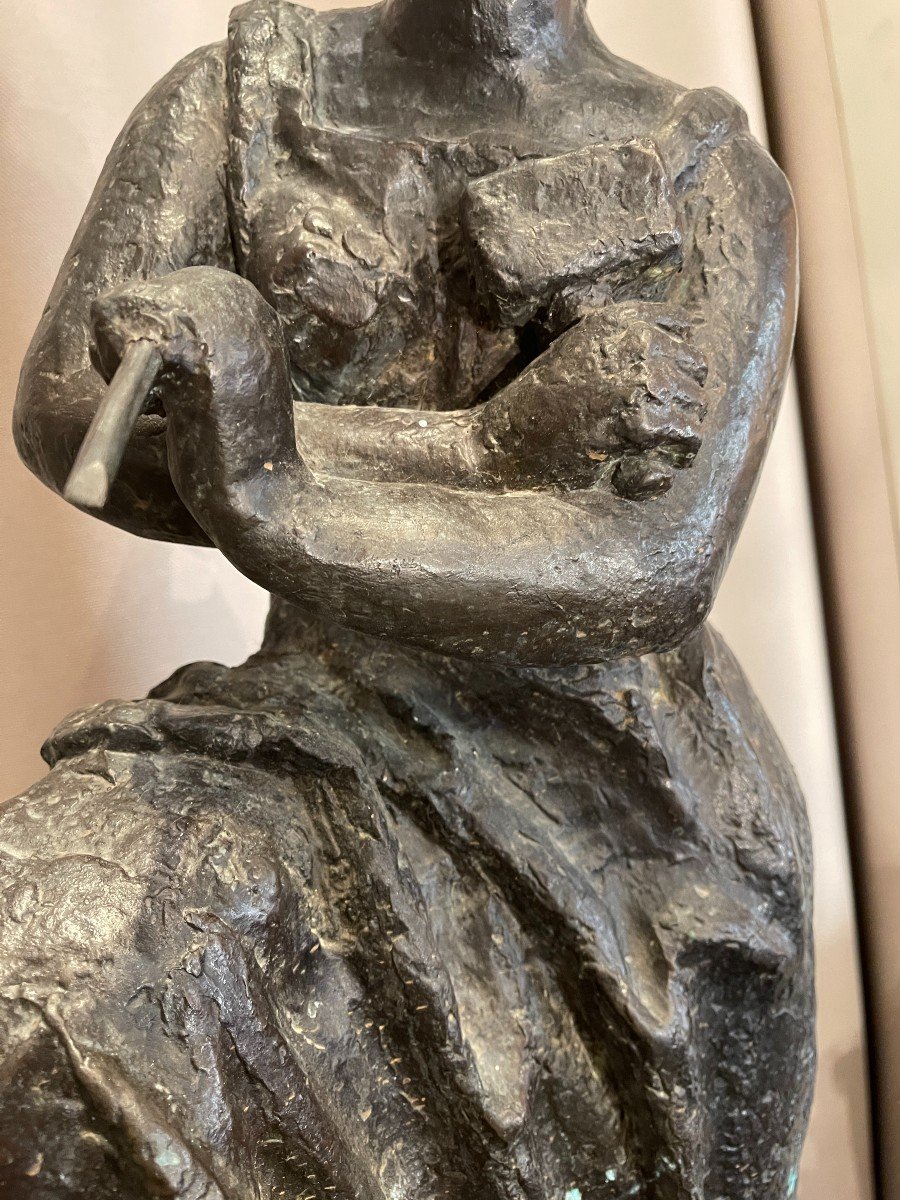 Alfred Auguste Janniot ( 1889-1969 ) - Allégorie De La Sculpture-photo-2