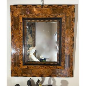 Thomas Hache (1664-1747) - Louis XIV Period Inlaid Mirror