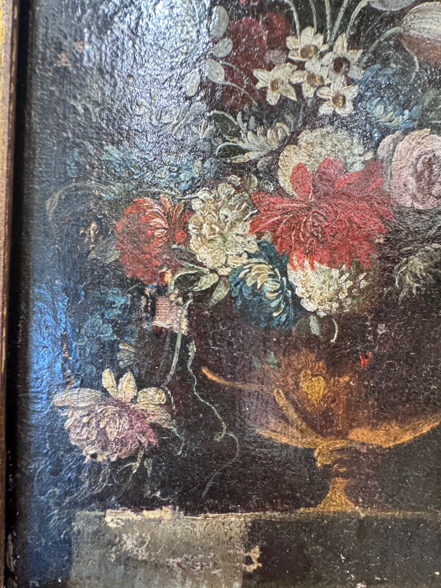 Description  Dans un cadre du XIXe siècle.  Artiste : Francesco Lavagna (1684-1724).  Technique-photo-2