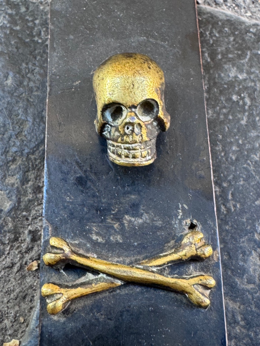 Antique Silver Crucifix Hallmarked -photo-4
