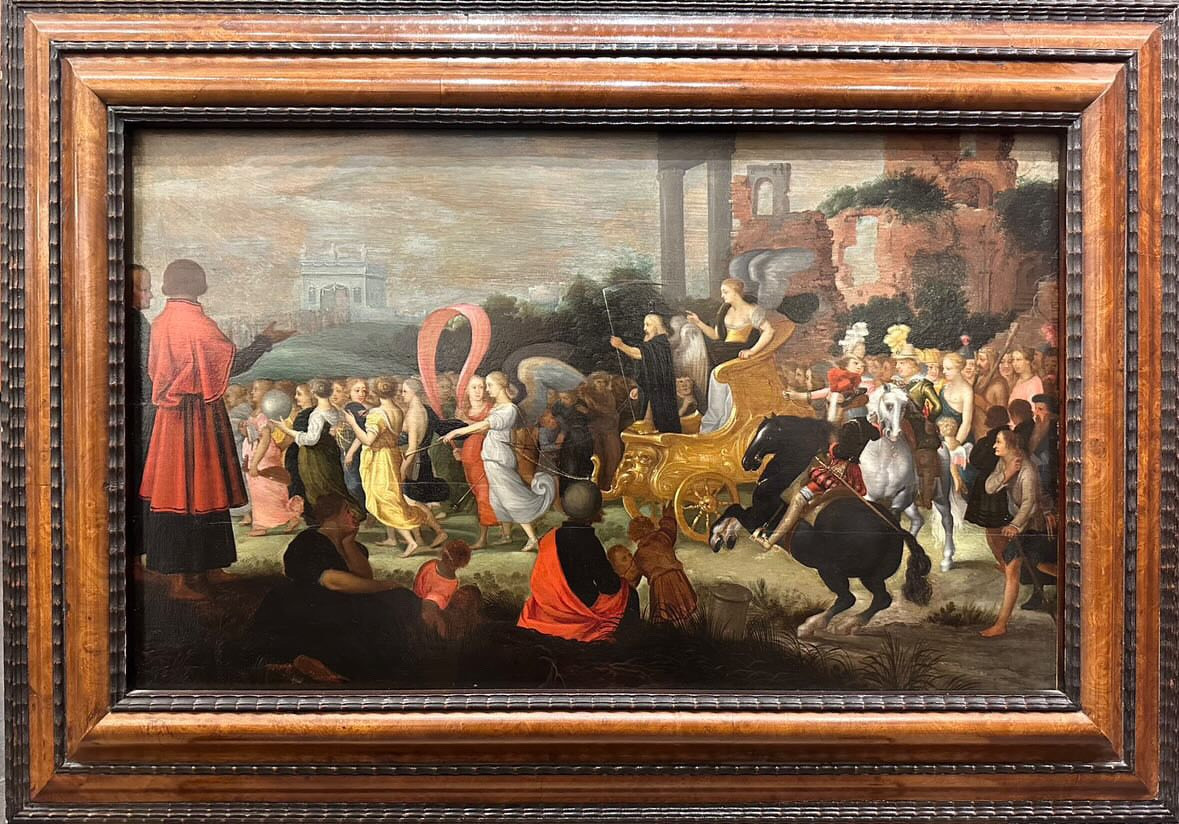 The Triumph Of Melancholy - Adriaen Van Stalbemt (1580 - 1662)-photo-2