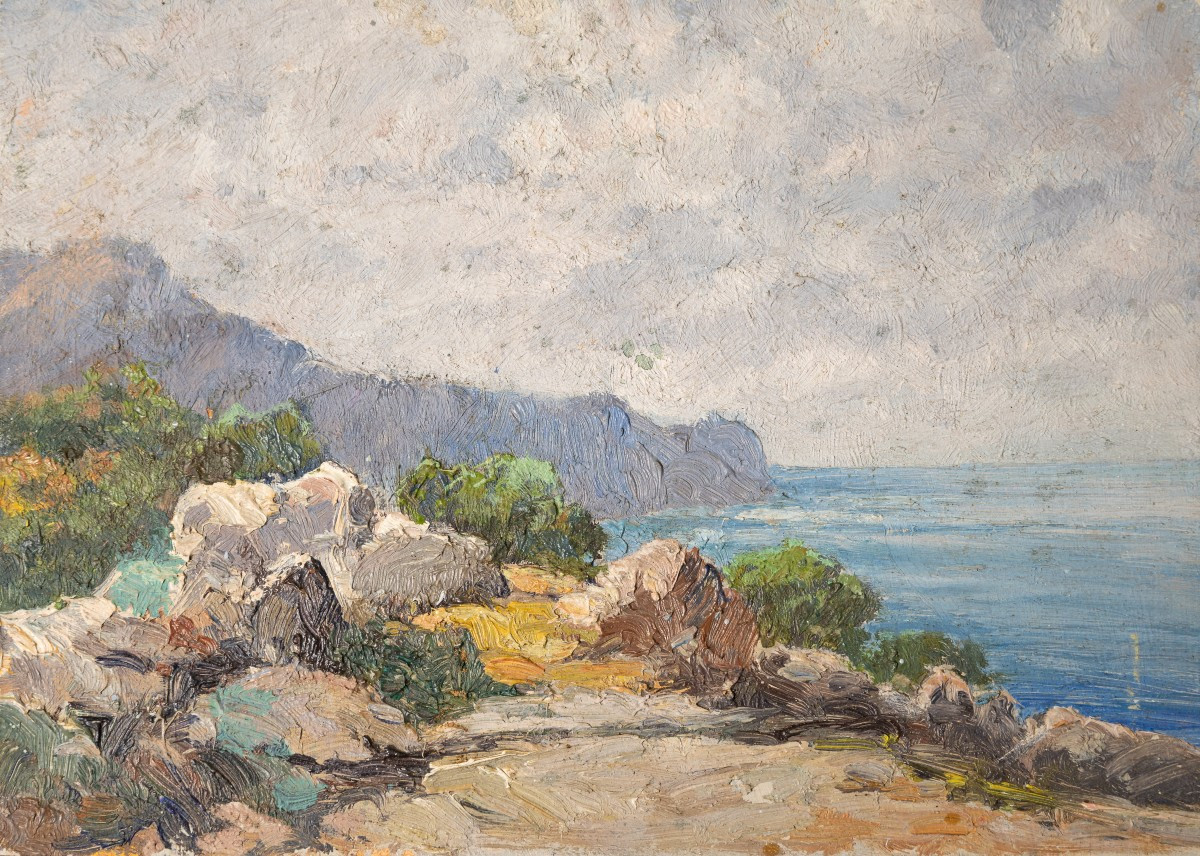 Promontorio - Artiste Italien (début du 20e Siècle)