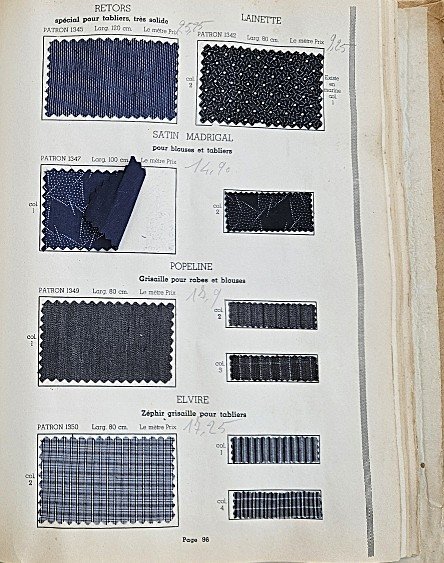 Fabric Sample Book / Crepatte, Srauss & Sons, 1939-photo-3