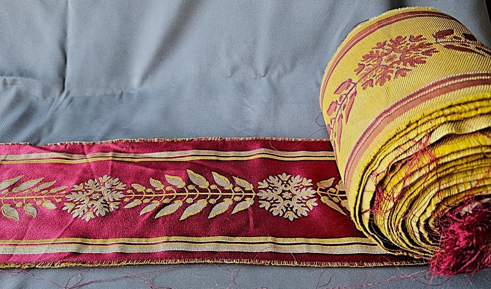 Red Silk Ribbon, Empire Style