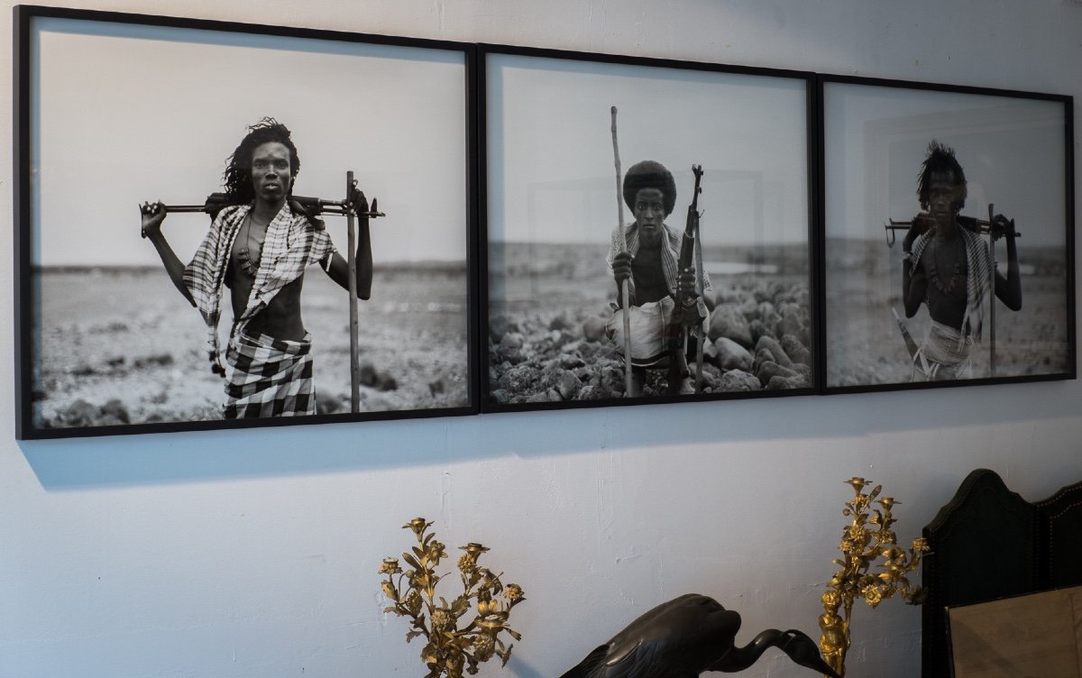 Thomas Chable . Photographer . Large Format . Silver Print . Afar Portrait . Ethiopia ..-photo-2