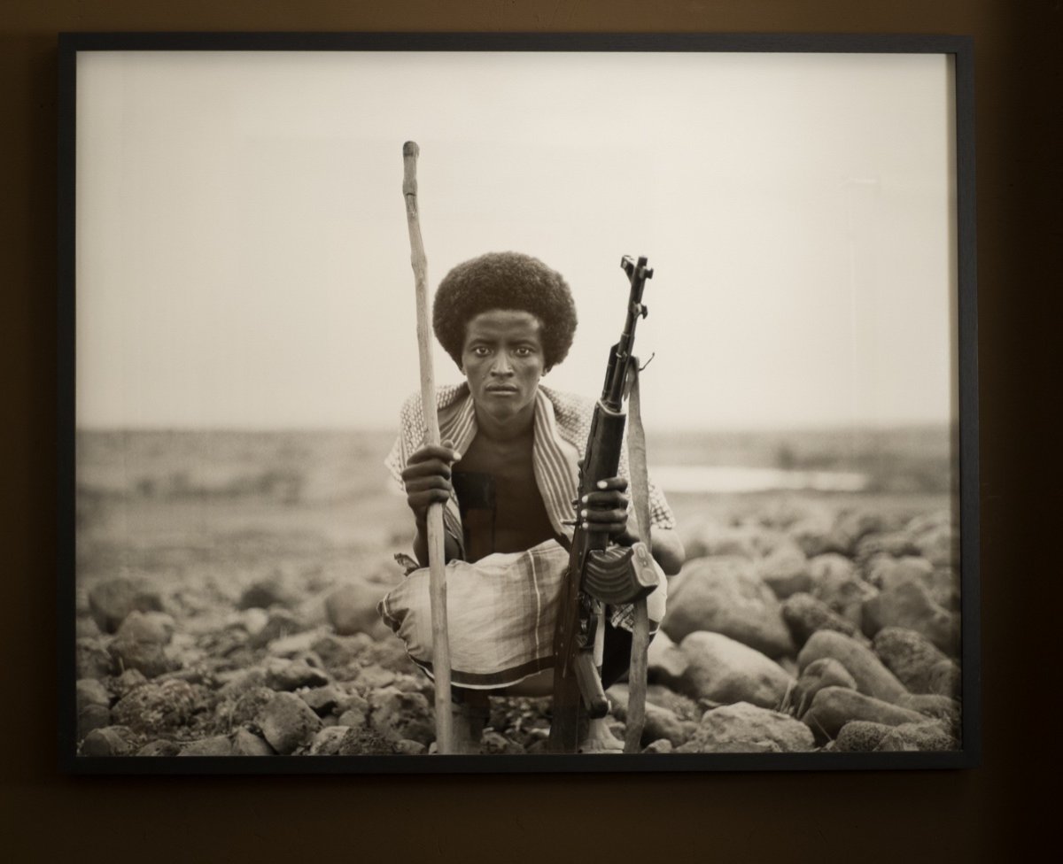 Thomas Chable . photographie grand format . tirage argentique . portrait afar . Ethiopie ..