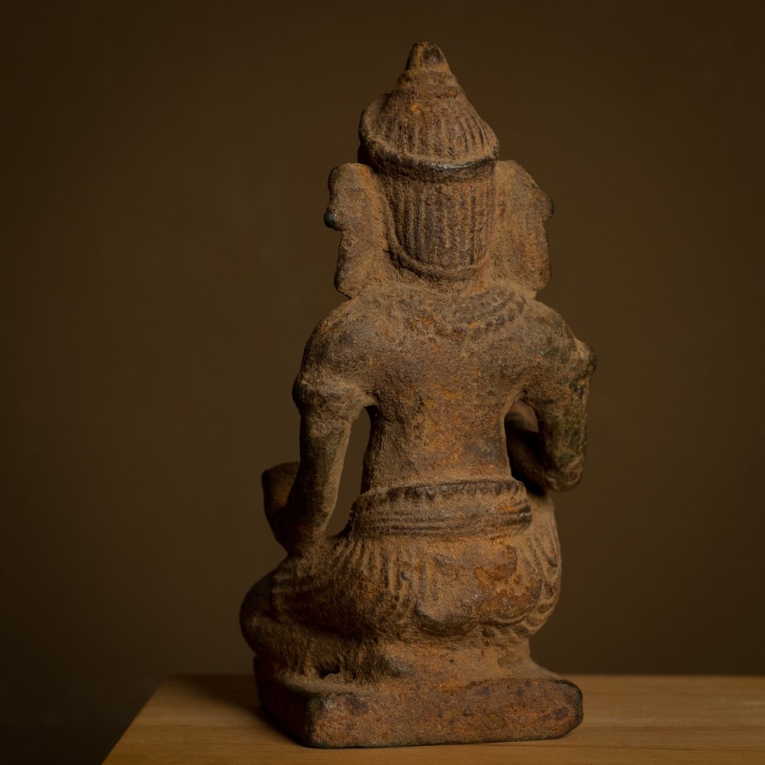 Khmer Art - Ganesh - Vishnu - Cambodia ..  Xth - XIIIth Period .-photo-3