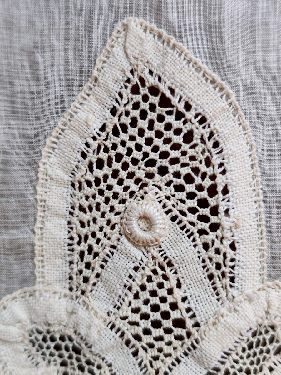 Pair Of Lace Curtains, Renaissance Lace -photo-3