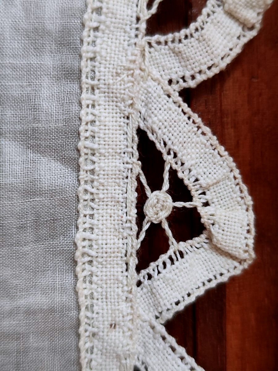 Pair Of Lace Curtains, Renaissance Lace -photo-4