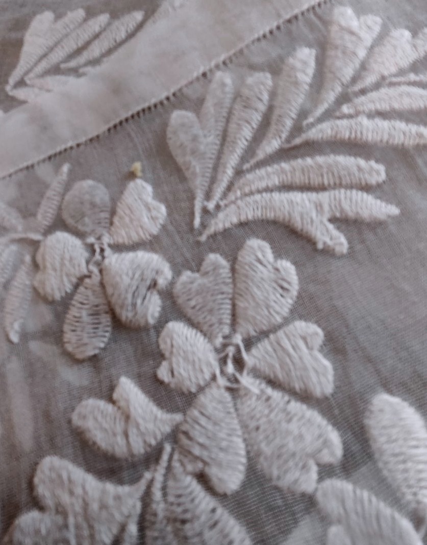 Ensemble de sets, serviettes et chemin de table en Organdi de t-photo-3