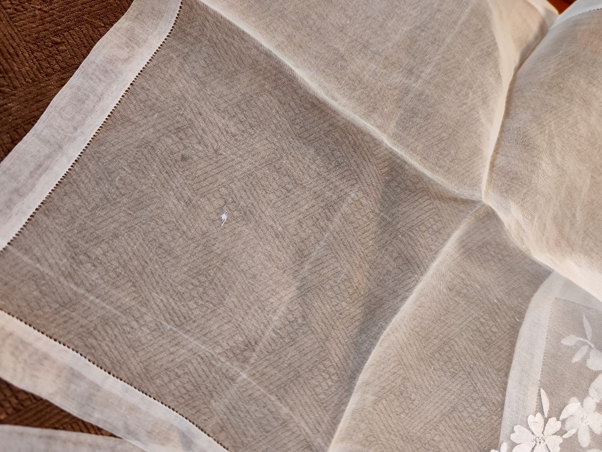 Ensemble de sets, serviettes et chemin de table en Organdi de t-photo-5