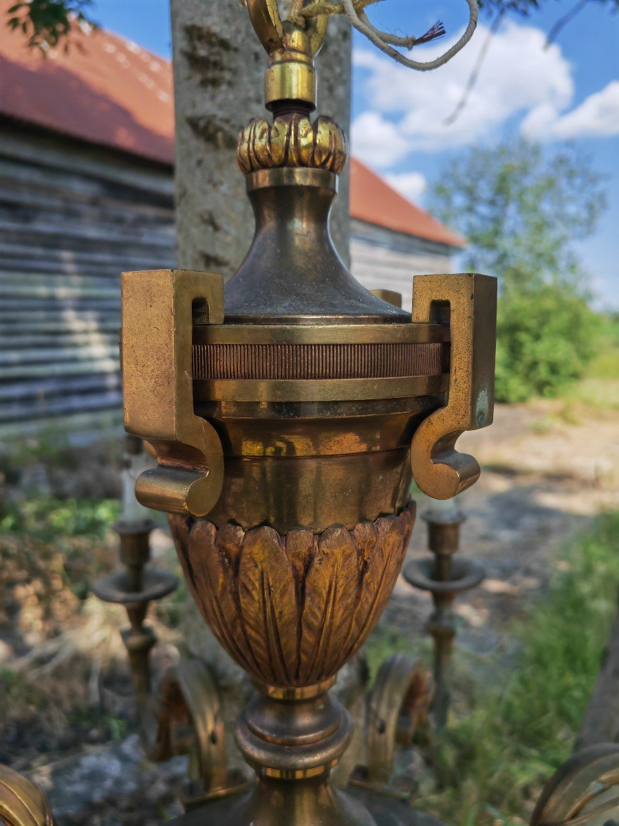 Bronze Chandelier-photo-3