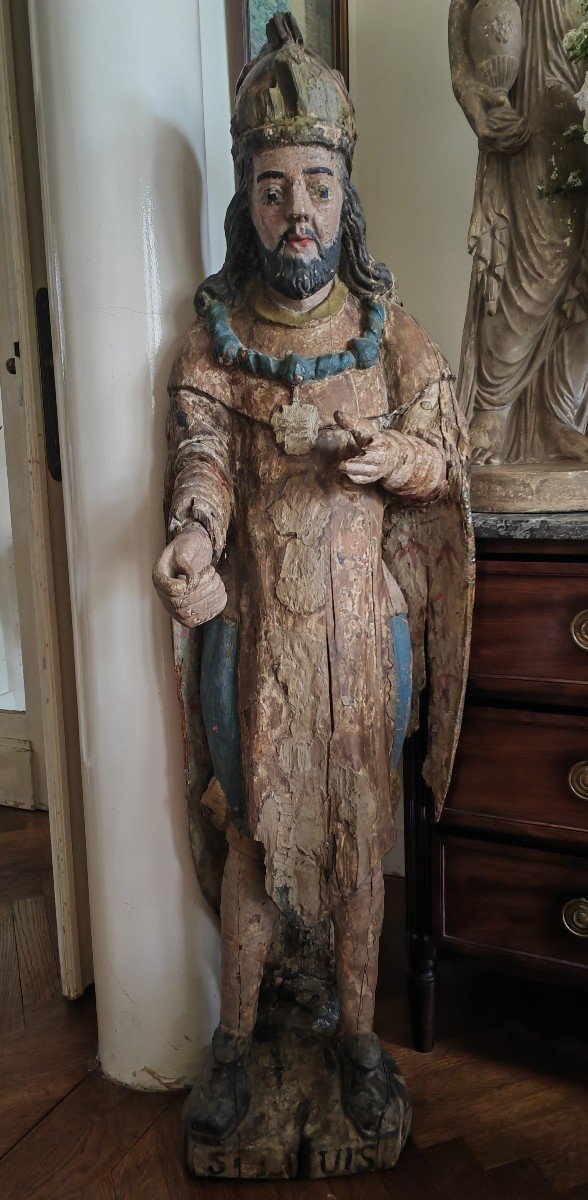 Bois Sculpte 17 eme