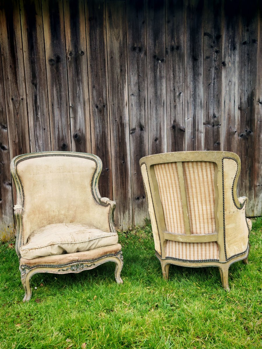 Pair Of Armchairs -photo-3