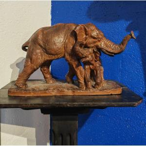 Terracotta Elephants