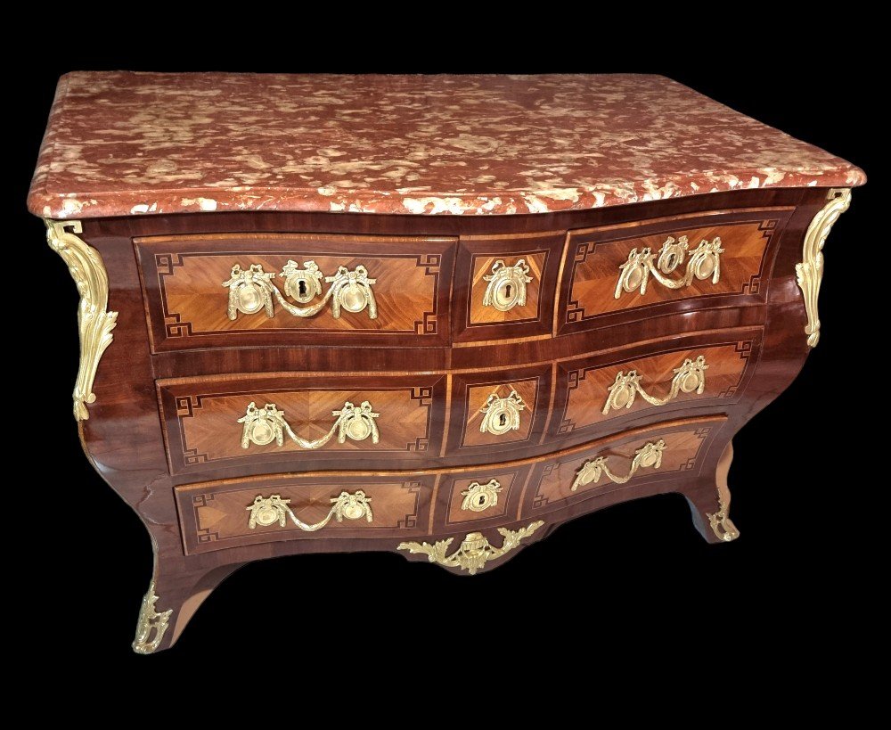 Commode Tombeau XVIII ème -photo-4