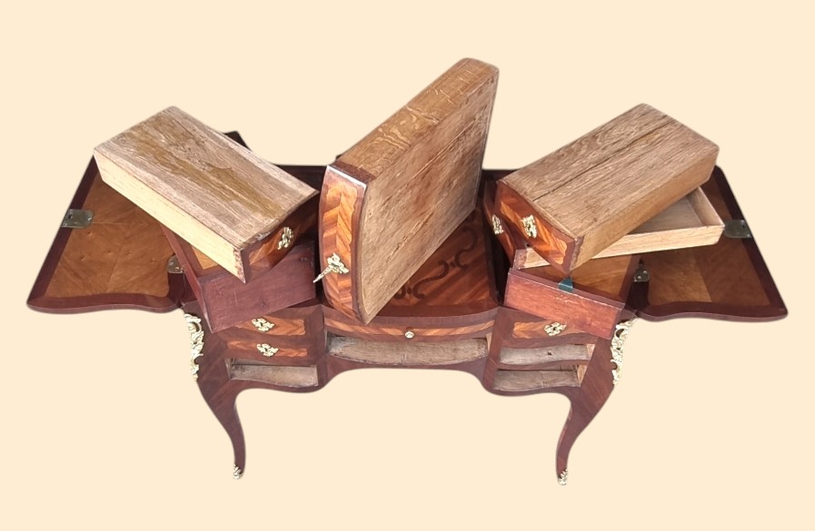 18th Century Dressing Table Stamped Migeon-photo-5