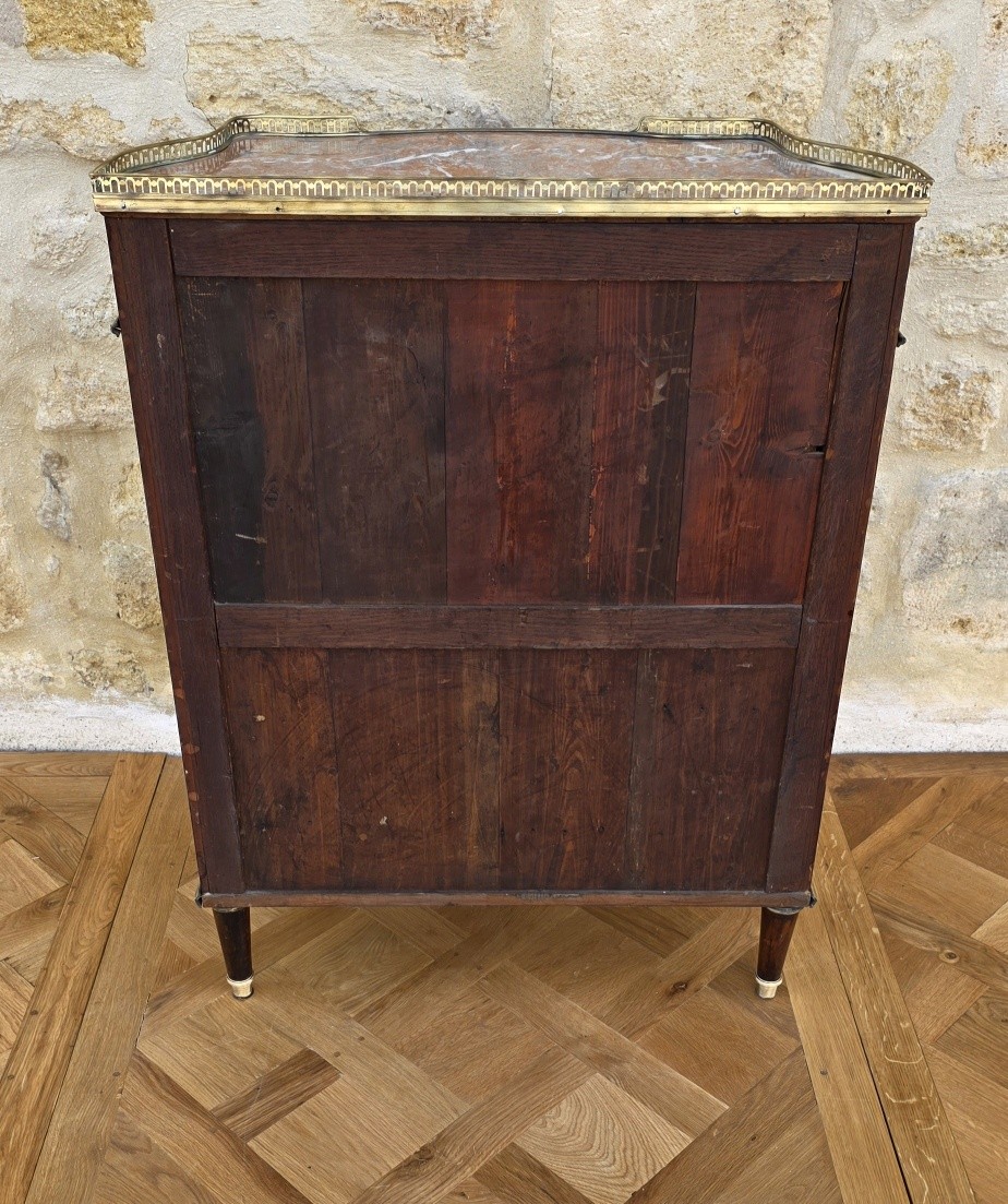 Meuble à hauteur d'appui Napoléon III acajou de Cuba-photo-6