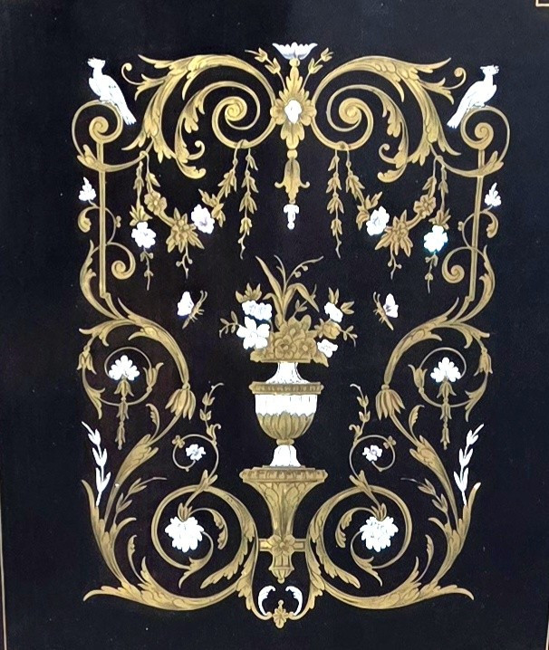 Meuble à hauteur d'appui d'époque Napoléon III XIX-photo-6