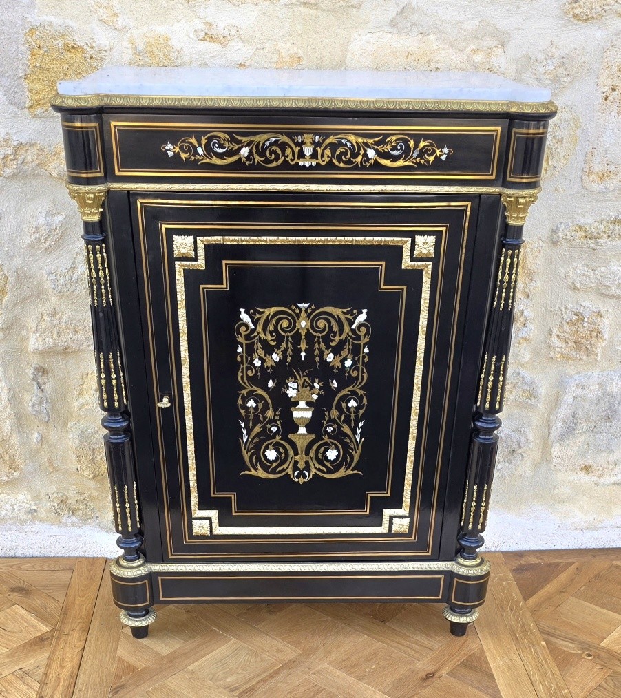 Meuble à hauteur d'appui d'époque Napoléon III XIX