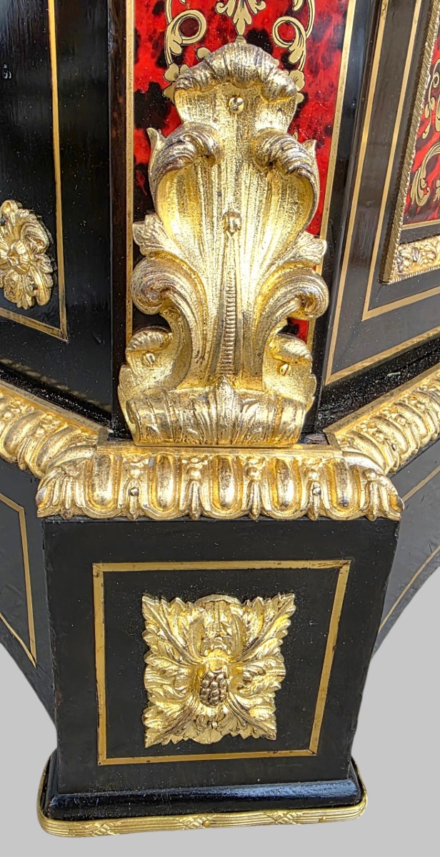 Two-door Sideboard, Napoleon III Period, Boulle Marquetry-photo-4