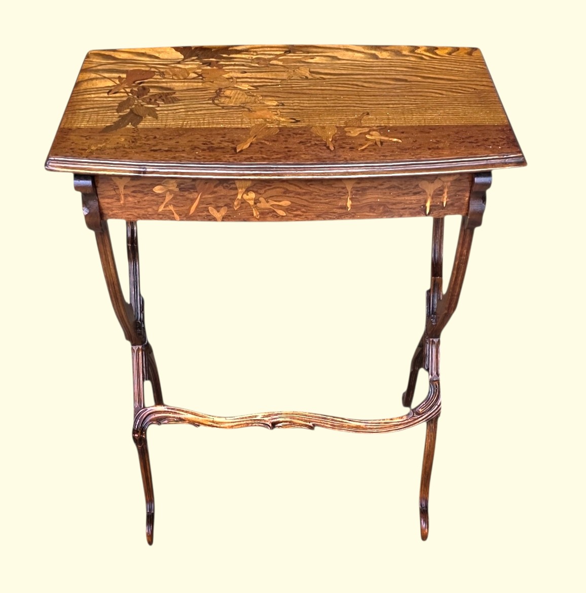 Table à thé Emile Gallé-photo-4