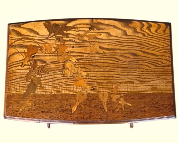 Table à thé Emile Gallé-photo-1