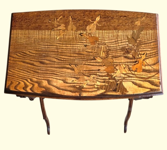 Table à thé Emile Gallé-photo-4